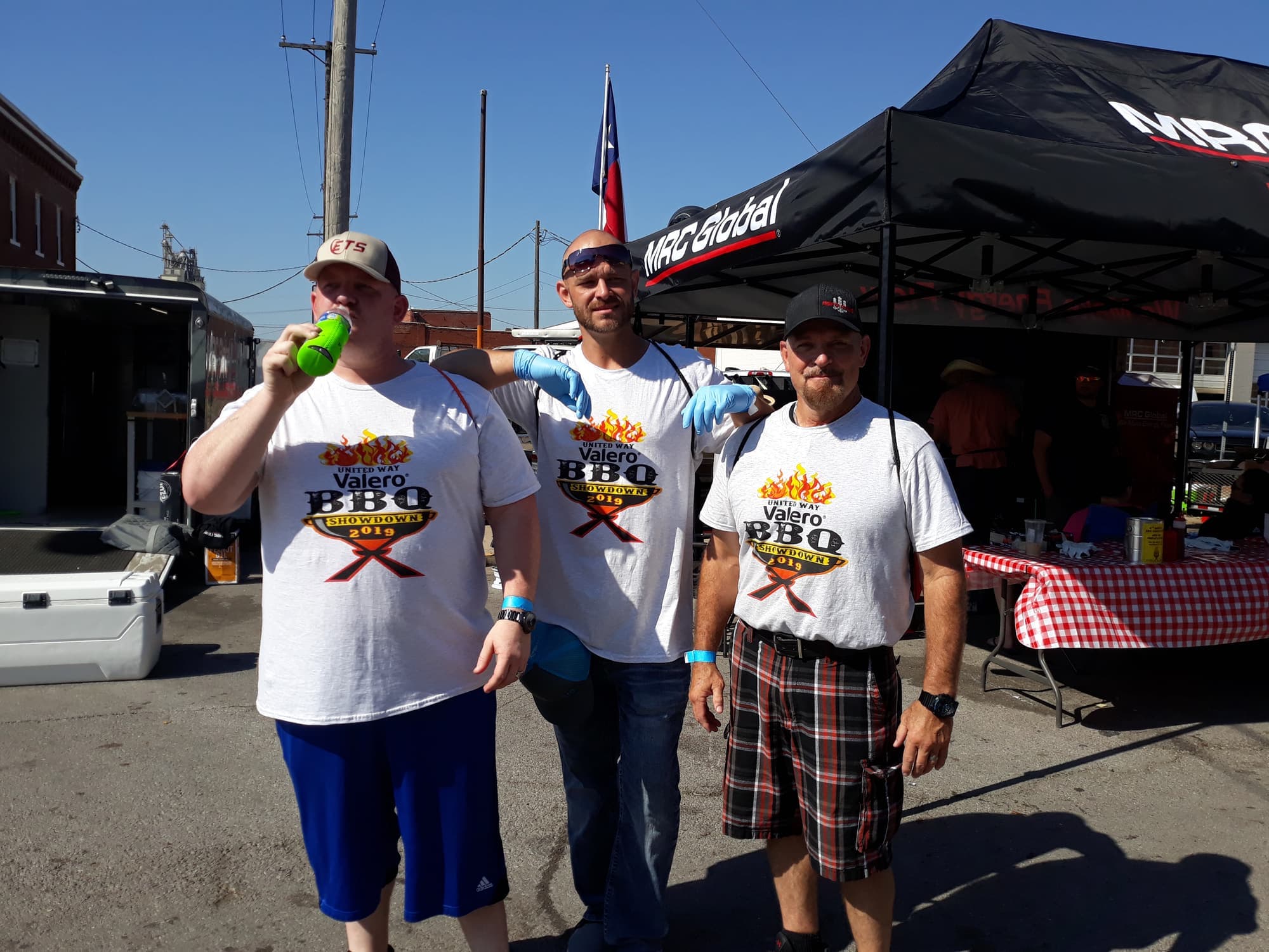 Broadway House volunteers at the BBQ Showdown