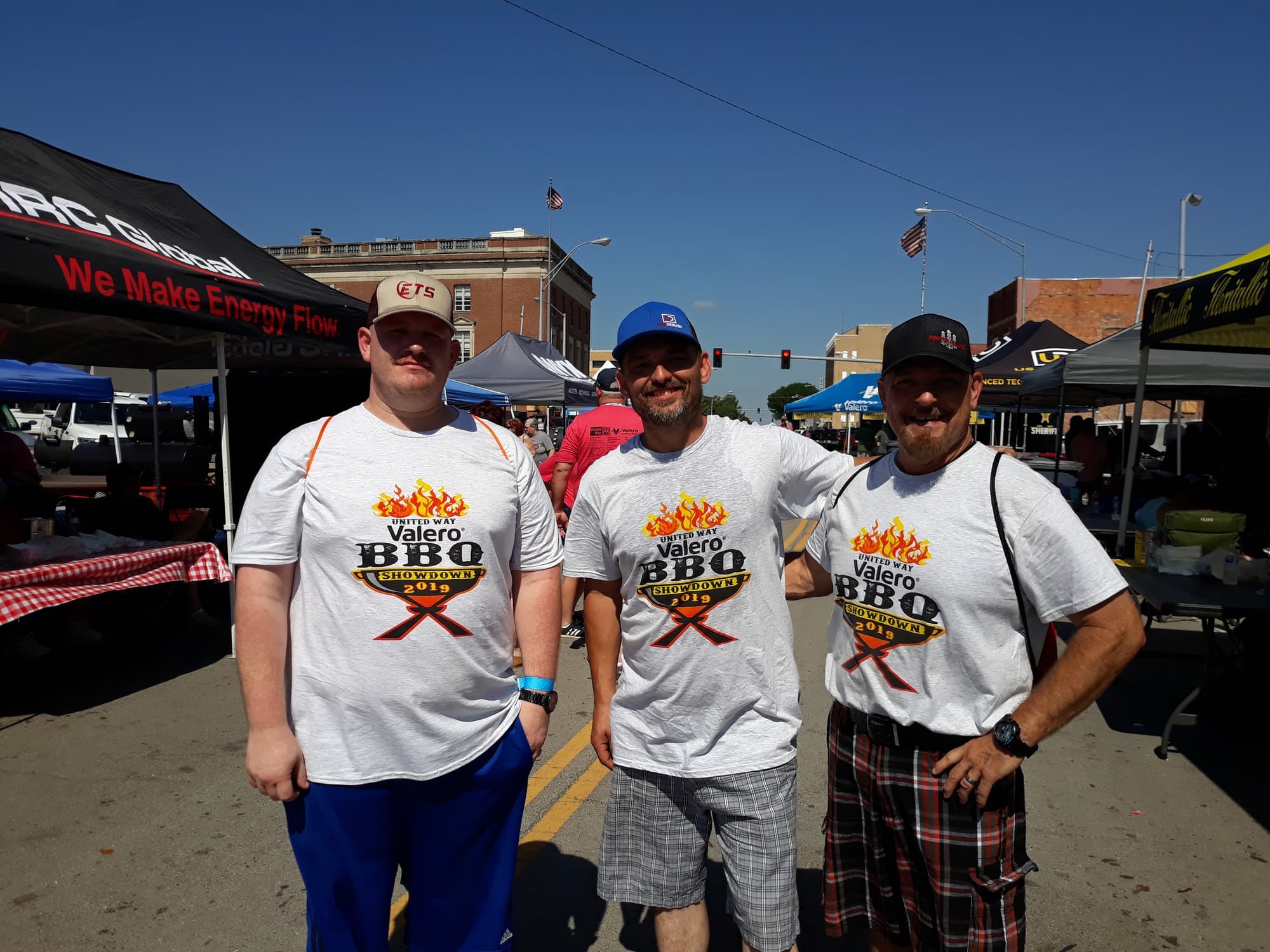 Broadway House volunteers at the BBQ Showdown